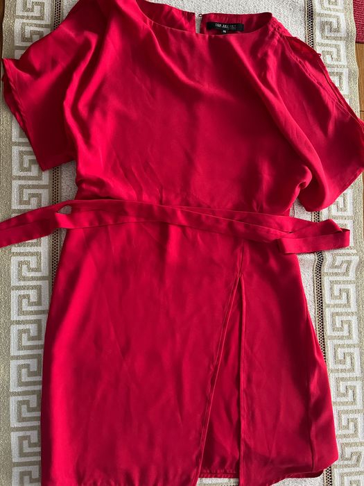 Sukienka top secret malinowa 38