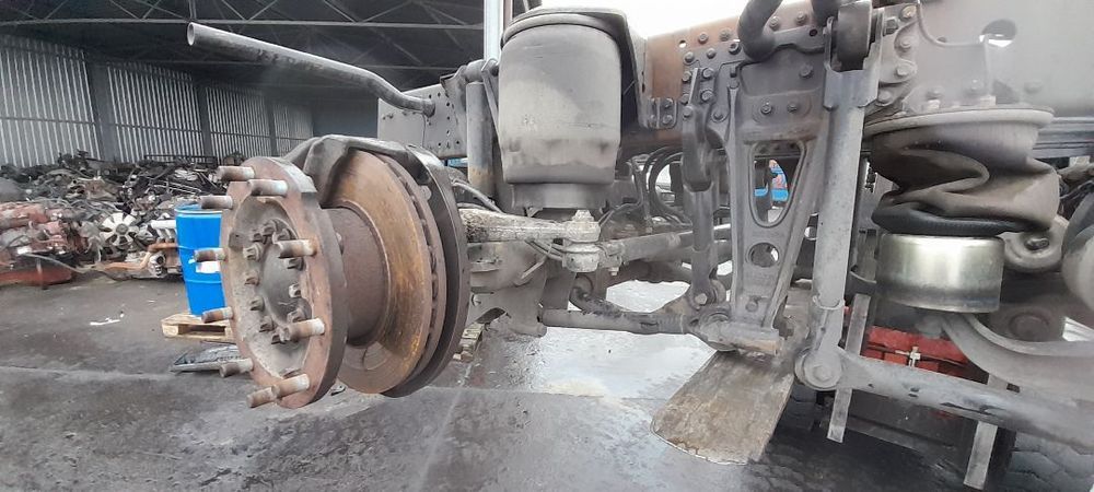 Oś tylna skrętna MAN TGS !! Wysyłka , polecam !! brutto