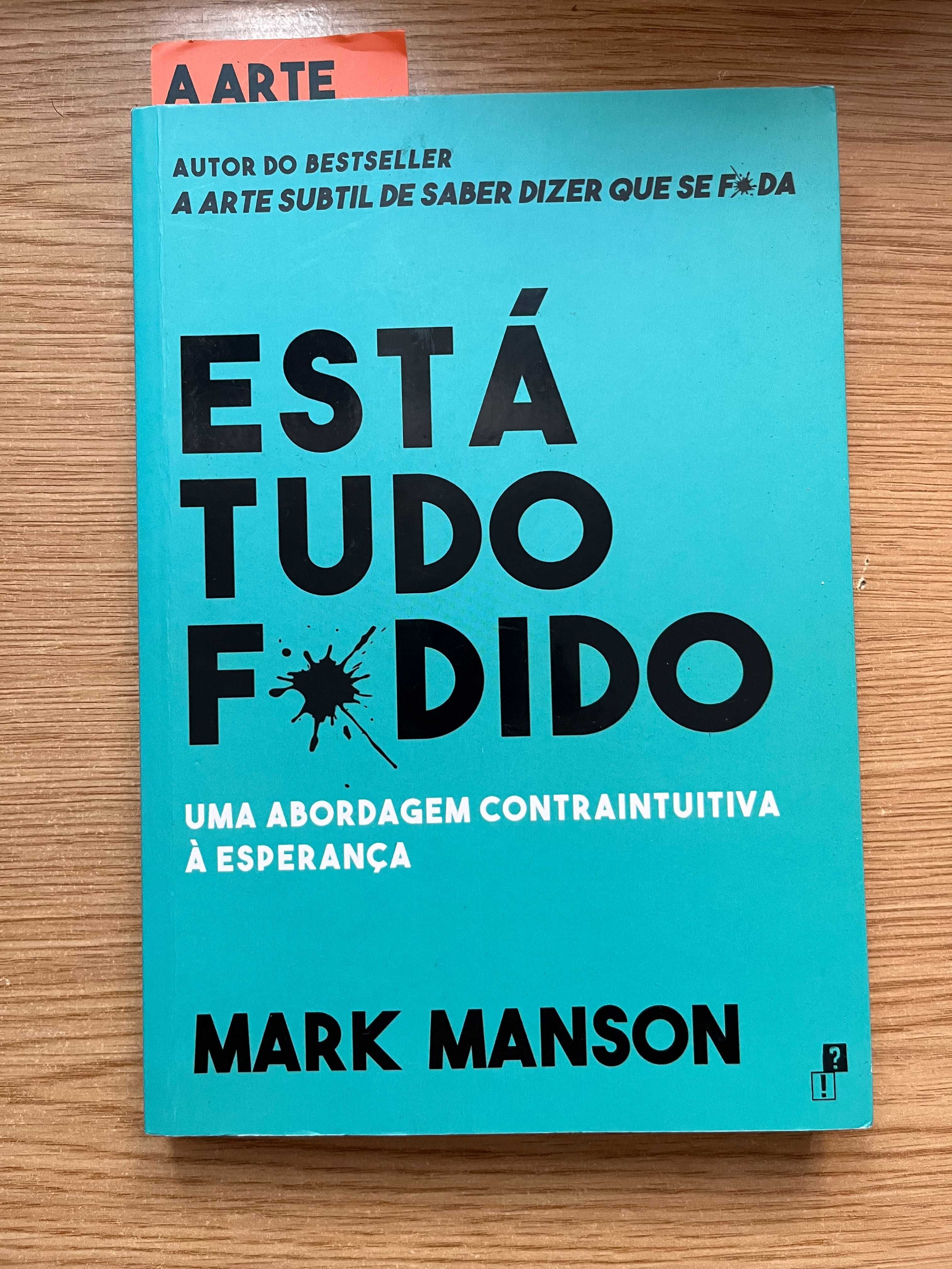 Livro "Está tudo F*dido" de Mark Manson
