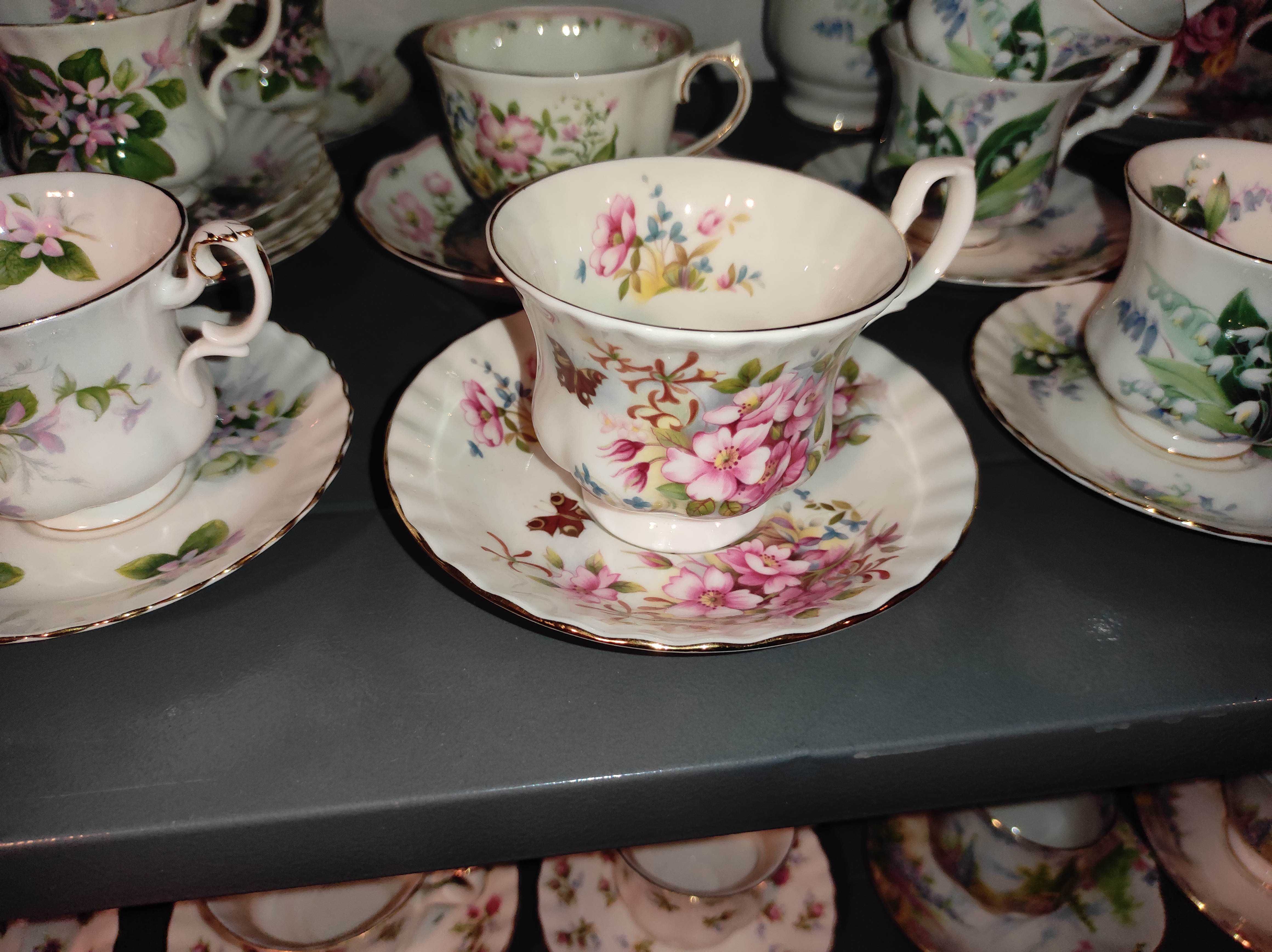 Porcelana Royal Albert Country Life Series  Sweet Brier