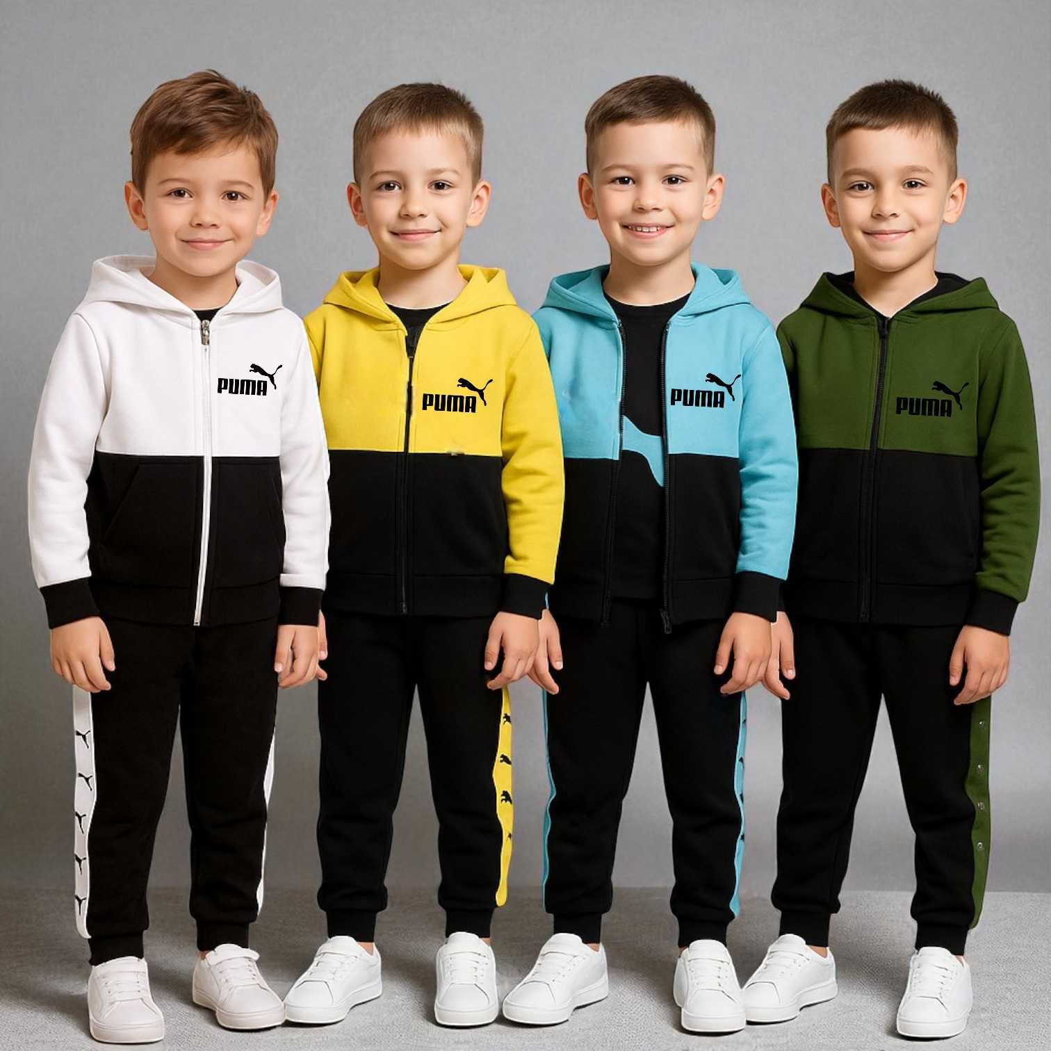 Спортивний Костюм на хлопчика пума Puma 1-5 років 80-110 см