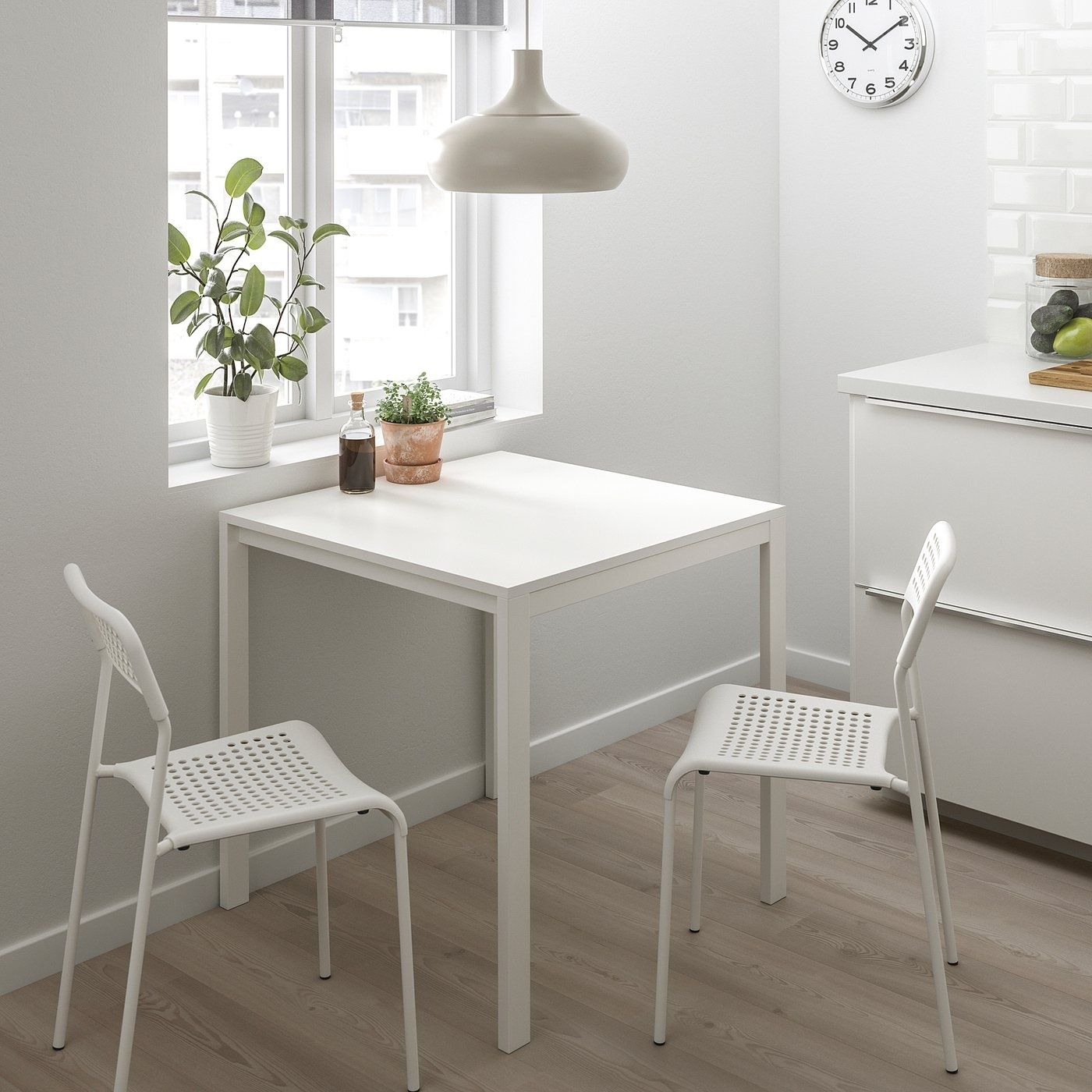 Ikea Melltorp Stół Nowy 75x75 biały melamina