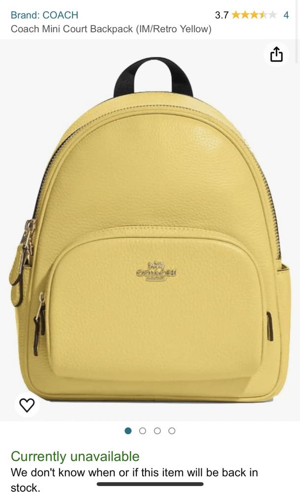 Coach court mini backpack портфель сумка рюкзак міні шкіра kors karl