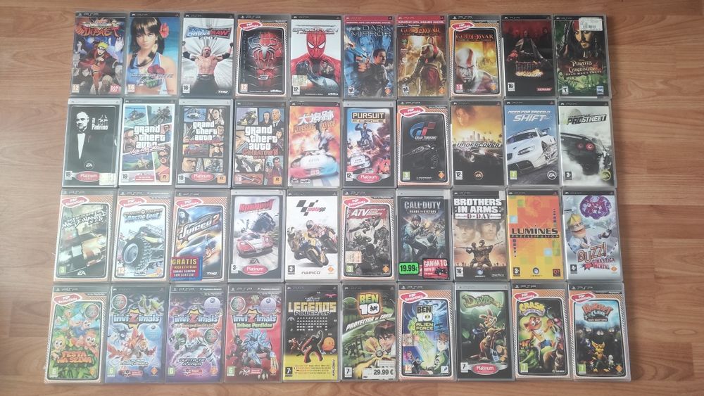 Jogos ps3, PSP, Ds e 3ds