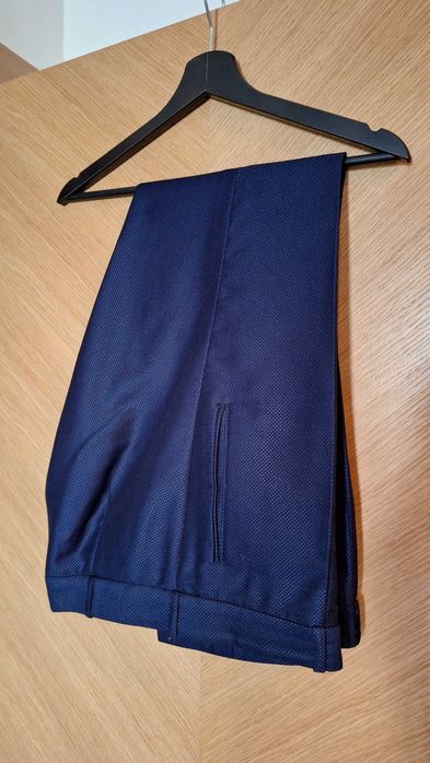 Garnitur ślubny - ciemny granat