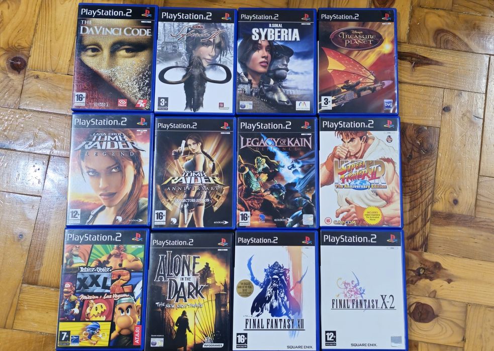 Vários Jogos Ps2