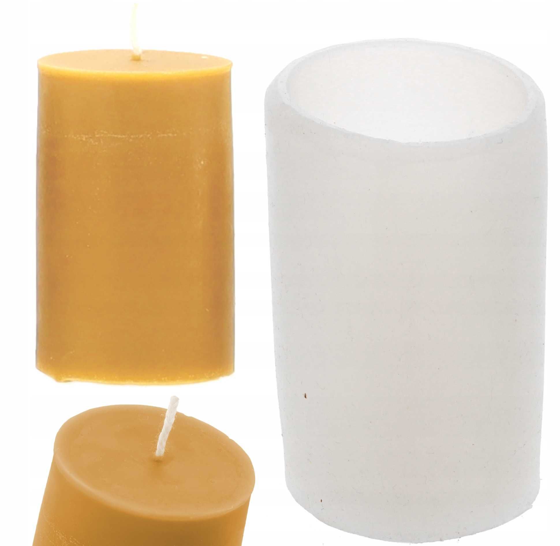 Silikonowa forma do świec foremka do wosku mydła BEE2595