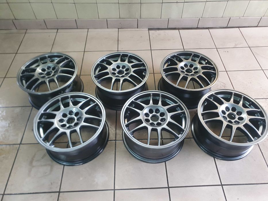 6x Felgi aluminiowa OZ F1 racing 4x100 7j 15" Honda Civic,Renault Clio