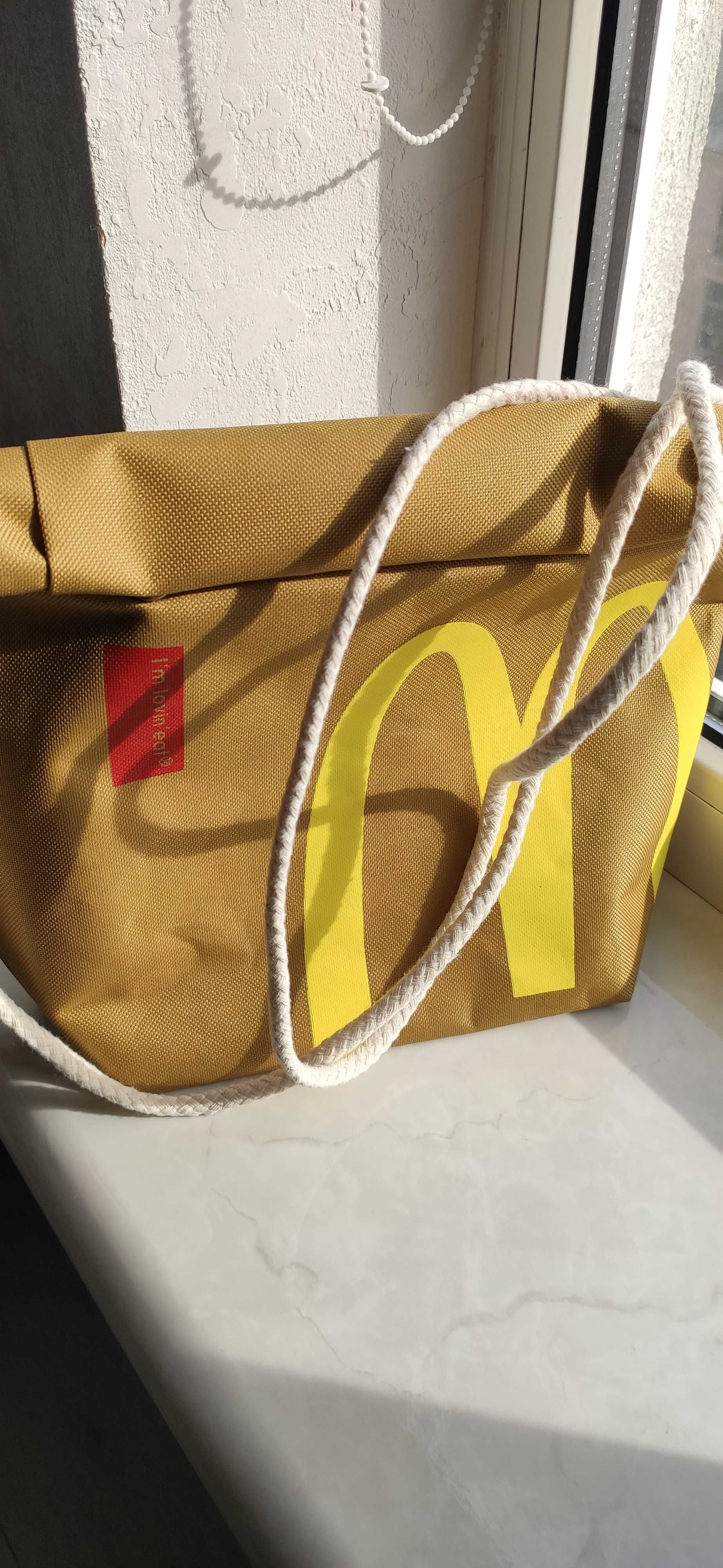 Нова сумка mcdonald's для упаковки картоплі фрі )