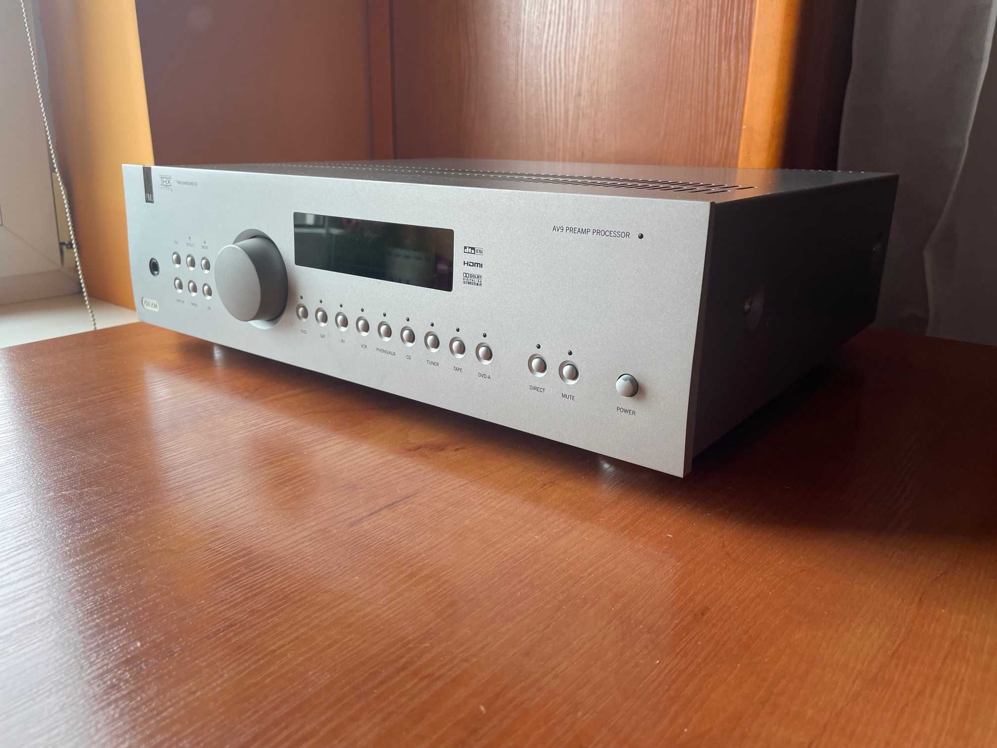 Arcam FMJ P7 / FMJ AV9 - Wzmacniacz kinowy i przedwzmacniacz/procesor