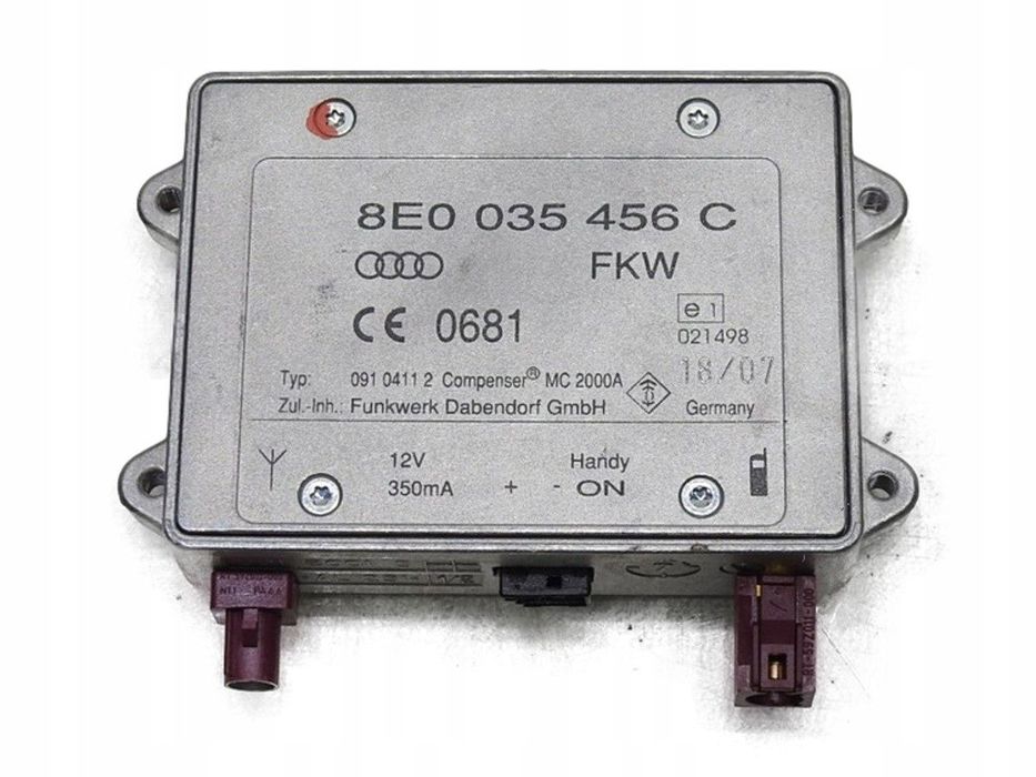 WZMACNIACZ ANTENY AUDI A6 C6 8E0035456C