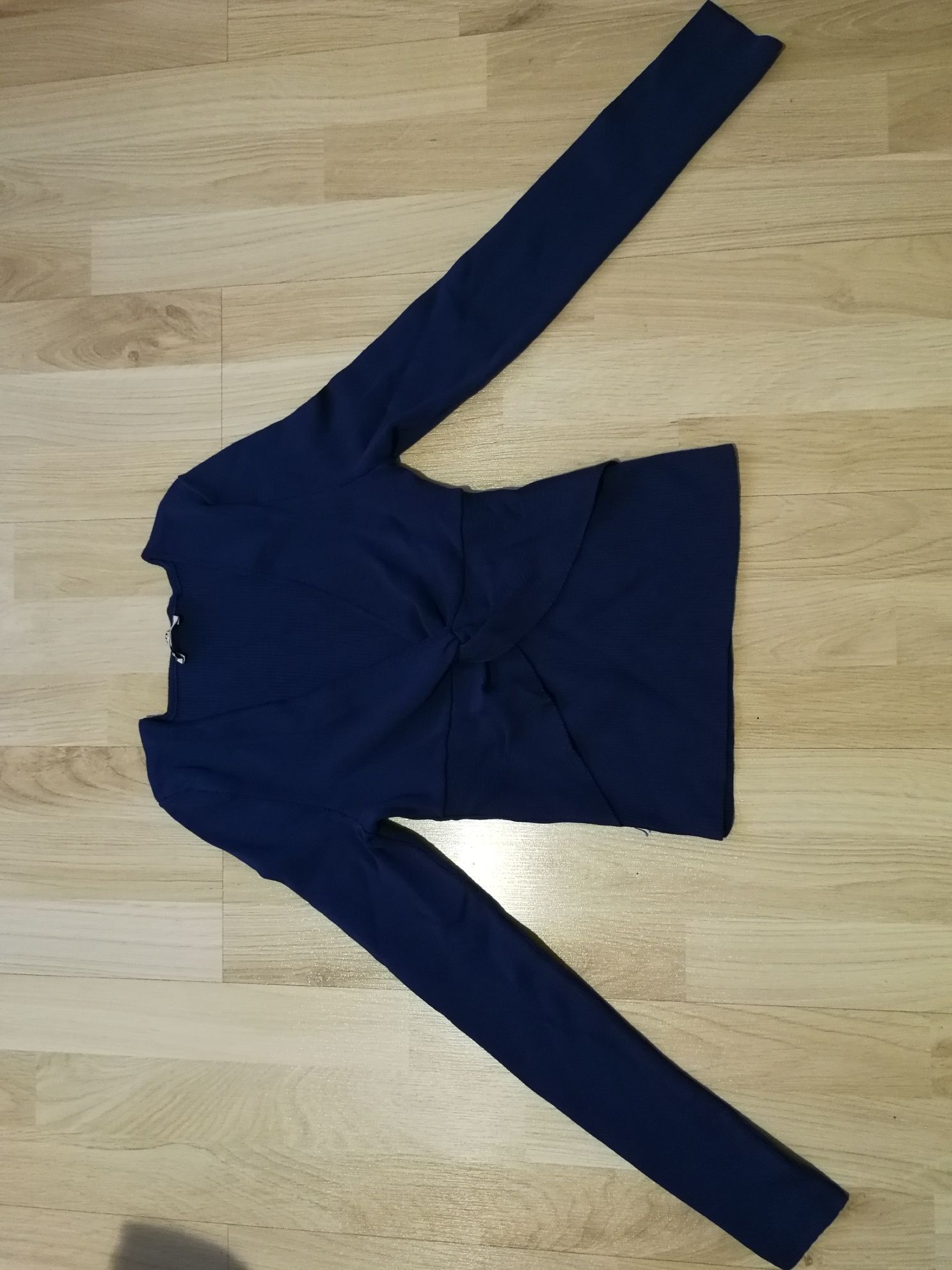 Nowy szafirowy sweter Orsay 34