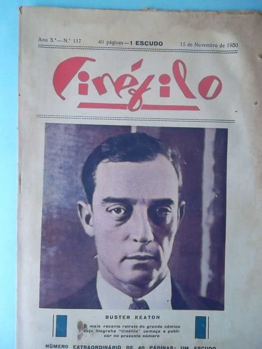 Revista "CINÉFILO" , 69 exemplares de 1928 a 1951. MUITO RAROS.