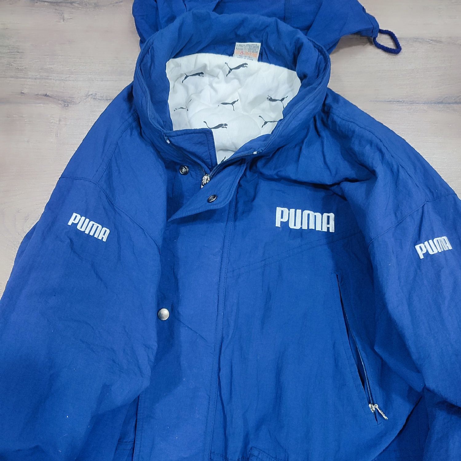 Куртка довга вінтажна 80-90 р. Puma Macht's Mit Qualitat  розмір XL