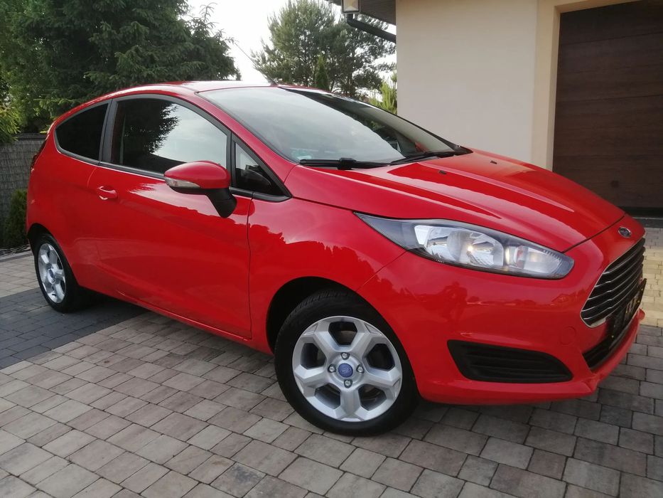Ford Fiesta Klima Alu 15 Grz.Fotele i Szyby Tylko 81Tys.Km SERWIS Fabr.Lakier
