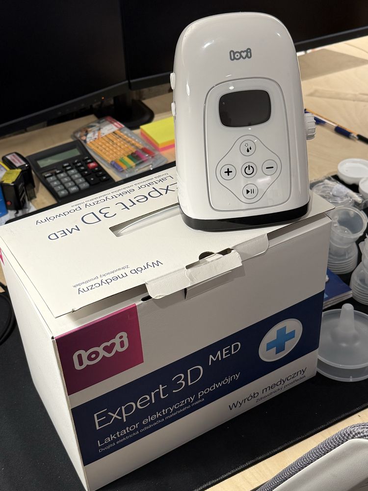 Laktator LOVI Expert 3D Med – elektryczny, podwójny
