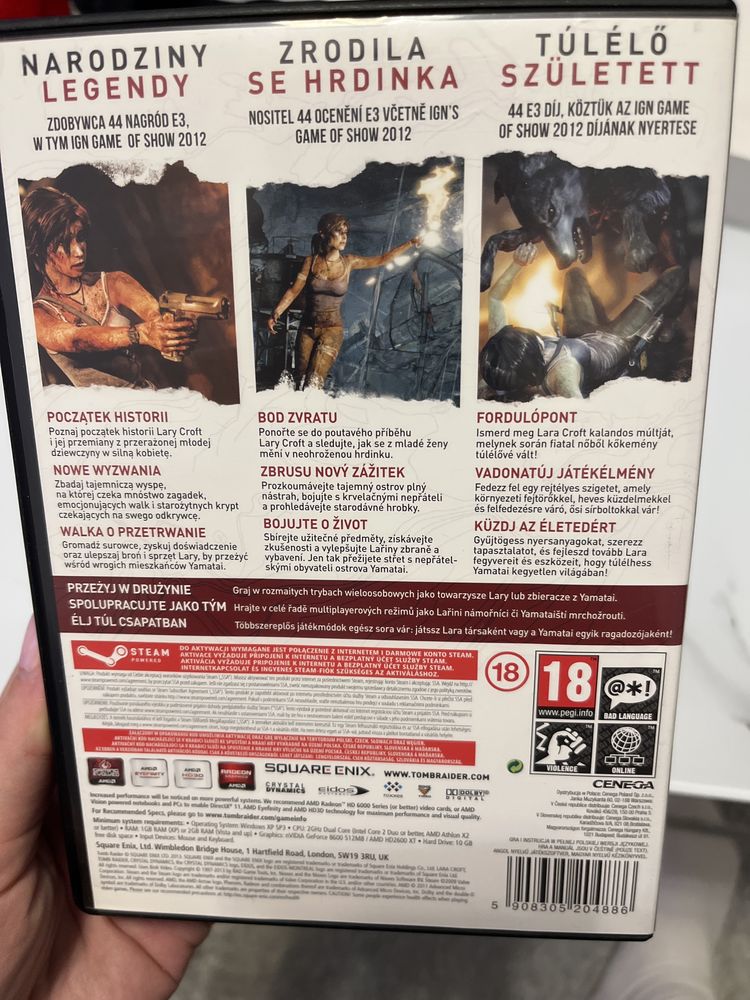 Gra PC Tomb Raider 2013 Polska wersja jezykowa
