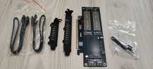 Adapter NVMe mSATA SSD M.2 NGFF do PCIE 3.0 + AHCI