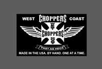 Baner plandeka 150x90cm West Coast Choppers