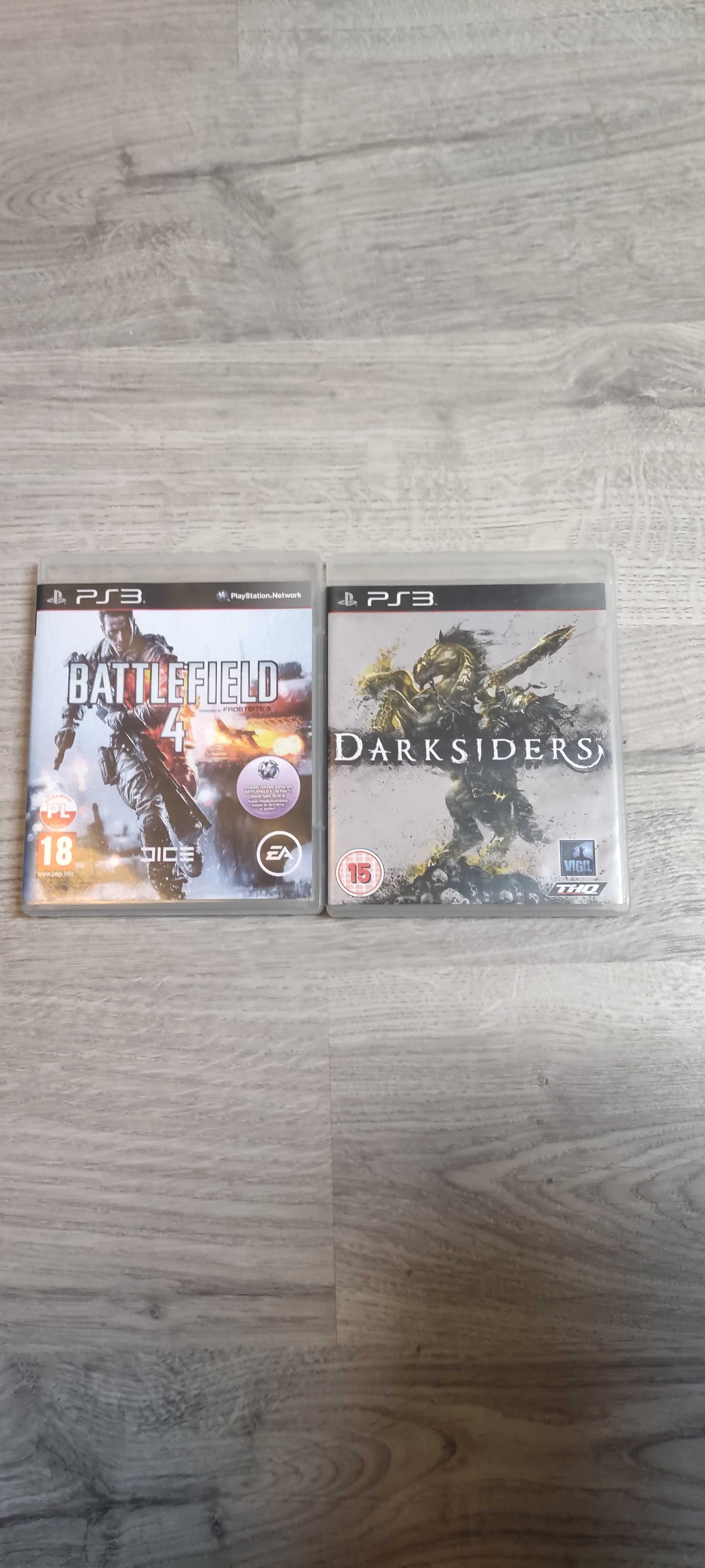 Gry PS3 (Darksiders, Battlefield)