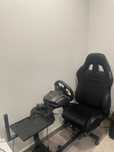 Volante Logitech - G29 + pedais + caixa de mudanças + assento