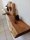 Producent Półka drewniana rustykalna vintage dąb dębowa loft
