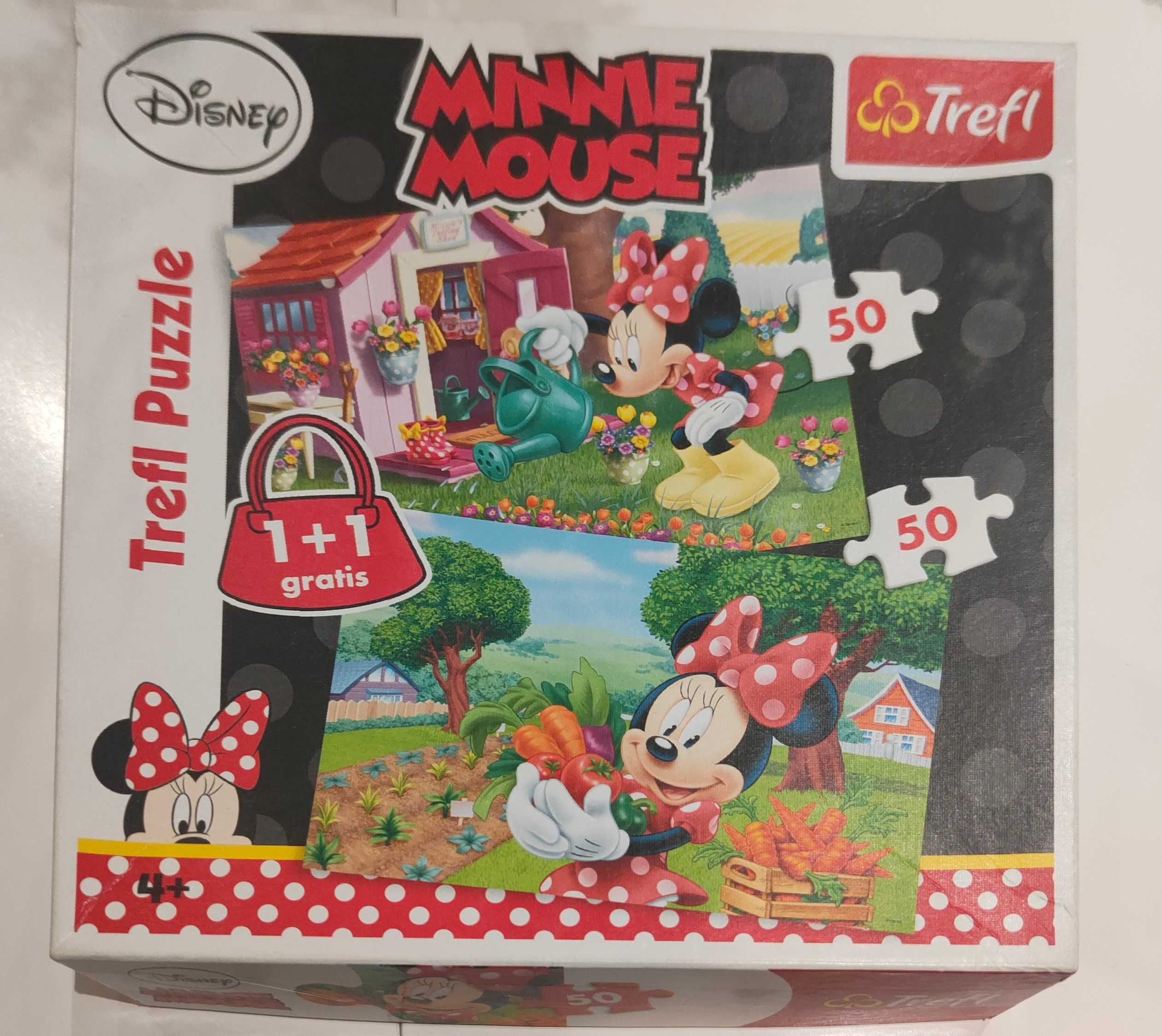 Trefl Puzzle Minnie Mouse 2x50, wiek 4+