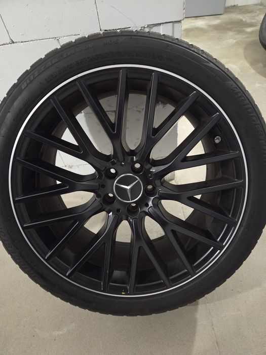 Koła 20 cali zimowe opony Bridgestone Mercedes S 9J x 20 ET34