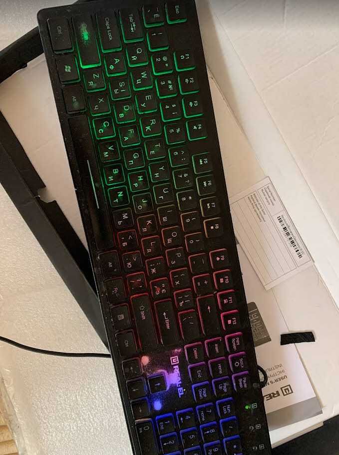 Клавіатура клавиатура для компьютера с подсветкой