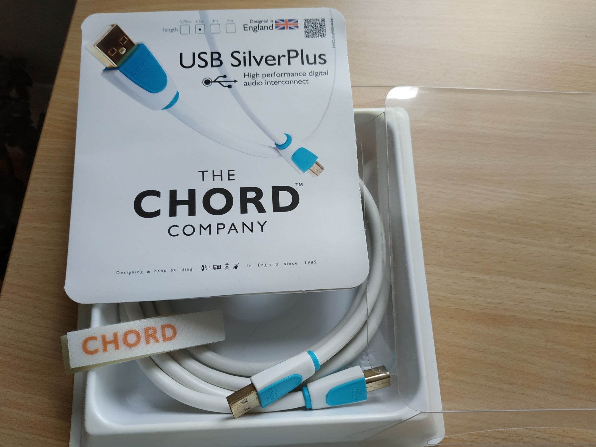 Chord USB A-B Audio cable 1.5 m