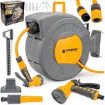 WĄŻ OGRODOWY z Automatycznym Zwijaczem  20m 1/2"