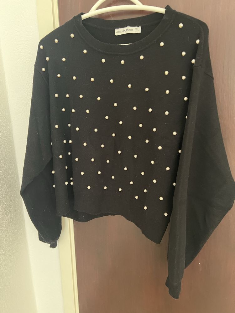 Camisola com pérolas