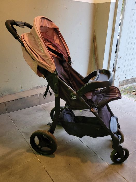Wózek spacerowy Kinderkraft + osłona przeciwdeszczowa – stan dobry