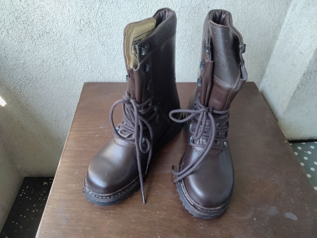 Buty glany wojskowe armii rumuńskiej