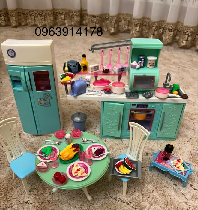 Мебель для кукол барби