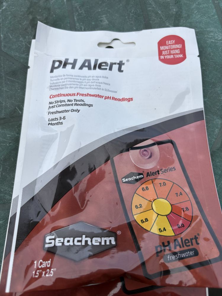 Seachem staly test ph