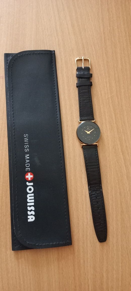 Швейцарський оригінальний жіночий позолочений годинник Jowissa.