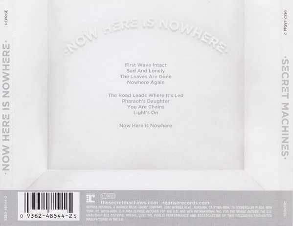 SECRET MACHINES- Now Here Is Nowhere -CD -płyta nowa , zafoliowana