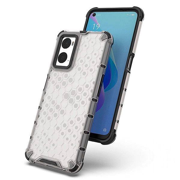 Honeycomb etui pancerny pokrowiec z żelową ramką Oppo A76 / Oppo A36 /