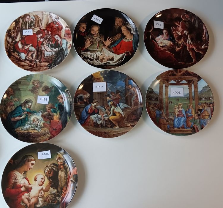 Pratos de Natal Coleção Vista Alegre