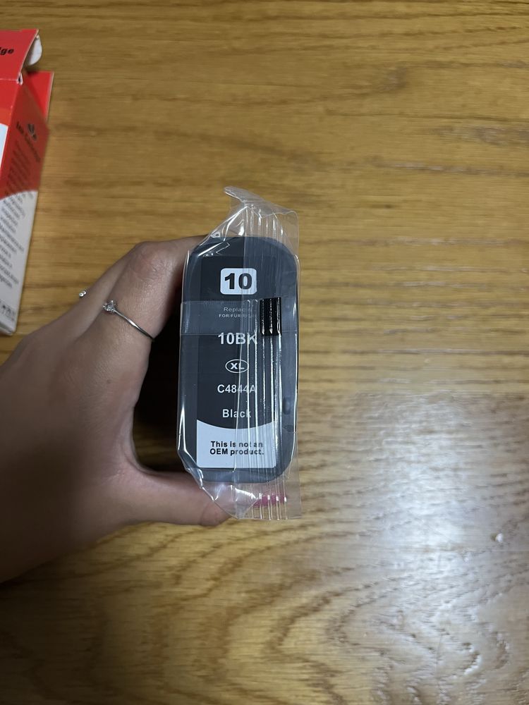 Tinteiro 10 compatível com HP novo Preto