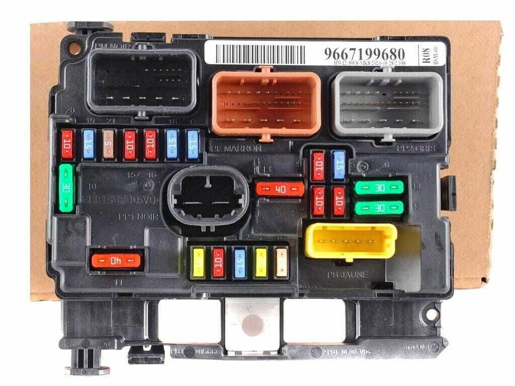 Centralinas BSM Caixa Fusiveis Peugeot Citroen / Grande Stock
