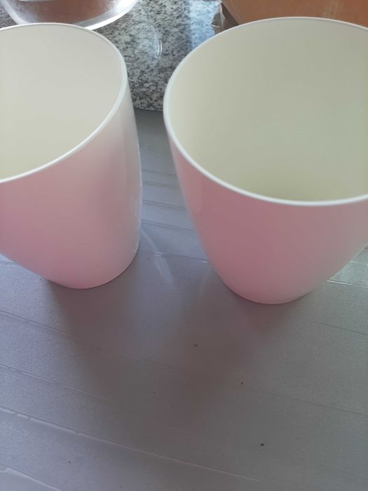 Vasos pequenos brancos 10,5cm