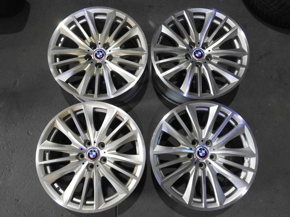 4xALUFELGI BMW 19" 5X120 ET 2x44 2x33  9J /8,5J Stan BDB+ TPMS