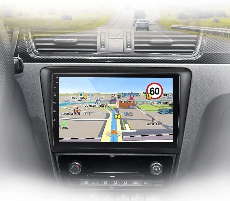 Radio Android Auto do Skoda Rapid 2013 - 2019, 4GB 64GB V1 Plus