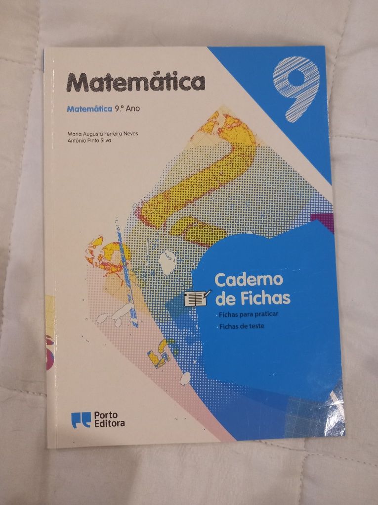 Caderno de fichas da disciplina de matemática do 9 ano