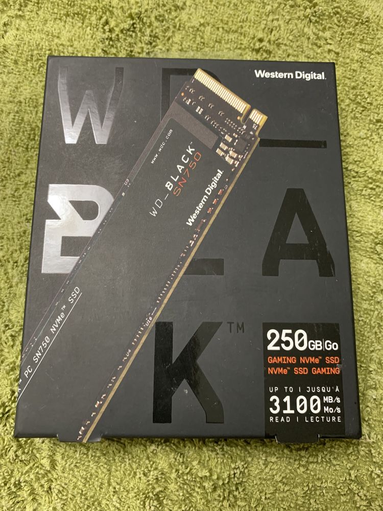 WD-blek 250гб ссд