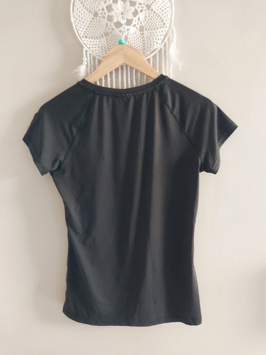 Sportowa koszulka 158 164 bluzka czarna t-shirt Destination