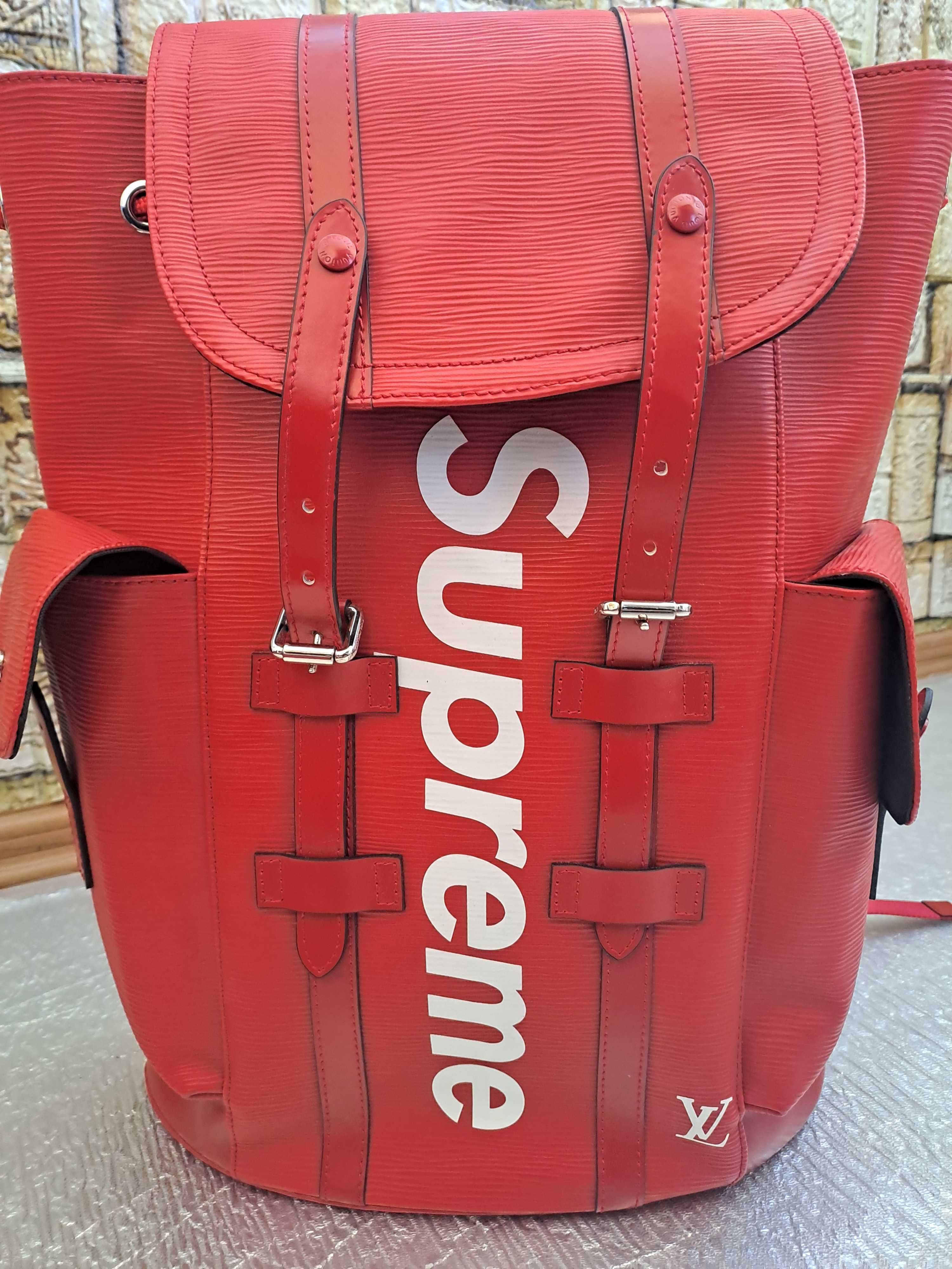 Оригінальний рюкзак Louis Vuitton x Supreme