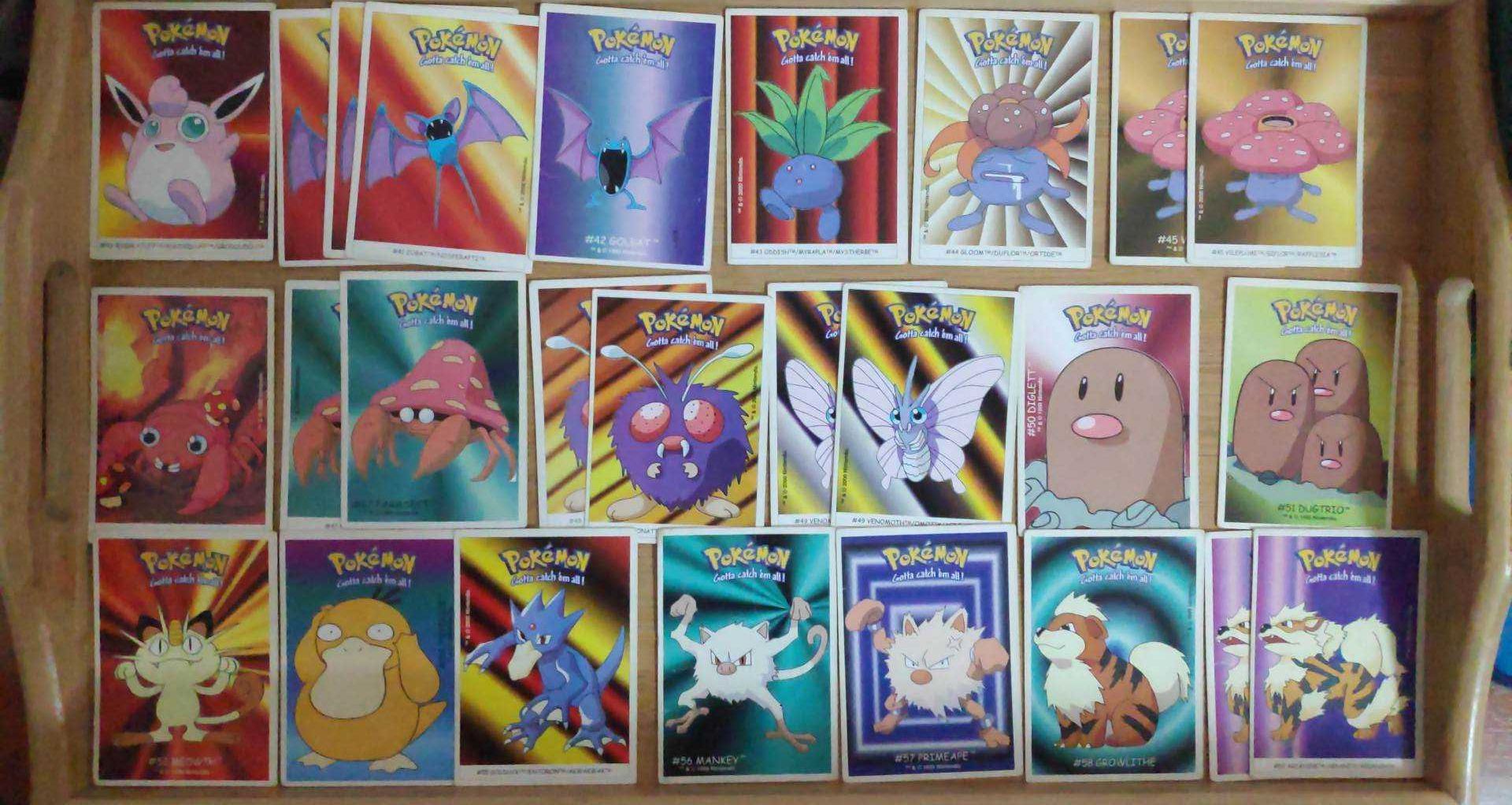 Coleção cartas Pokemon 2000 Nintendo